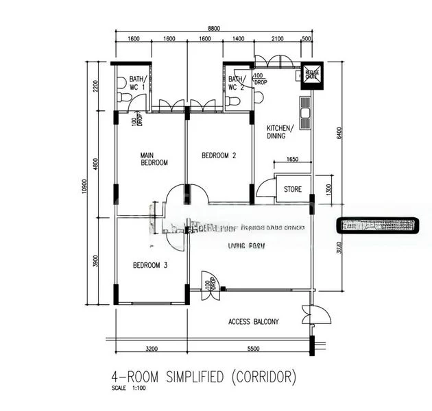 4 Room (4S) HDB for Sale in 148 Bedok Reservoir Road - Image 13