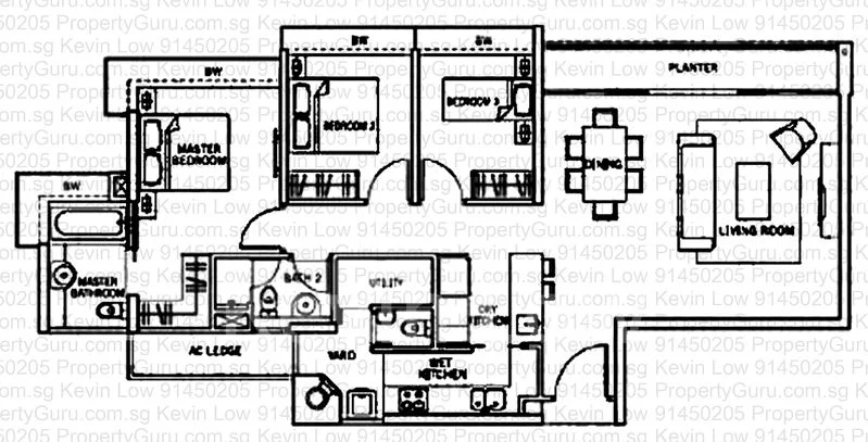Master Room Condo for Rent in  The Centris - Image 22