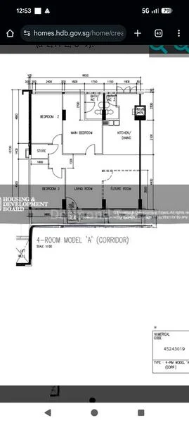 4 Room (4A) HDB for Sale in  549 Hougang Street 51 - Image 19