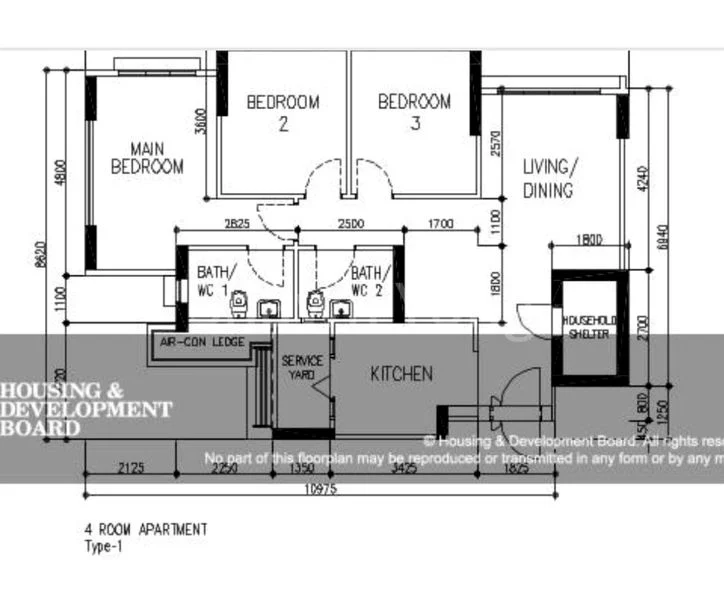 4 Room (4A) HDB for Sale in  188C Bedok North Street 4 - Image 12