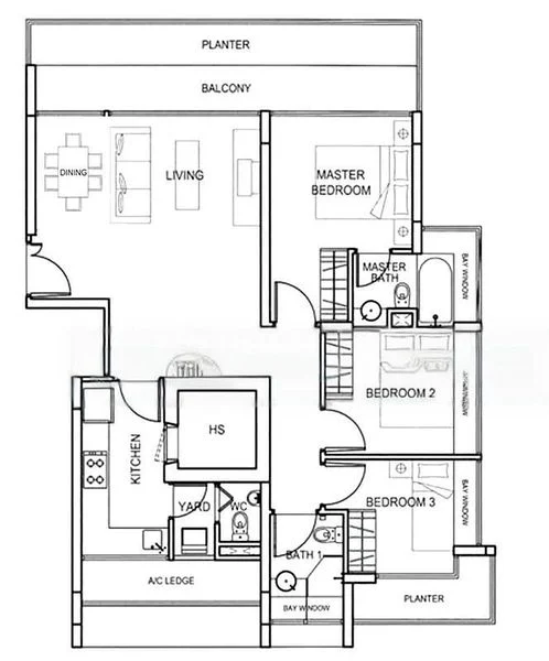 3 Bed Condo for Sale in  The Ambra - Image 13