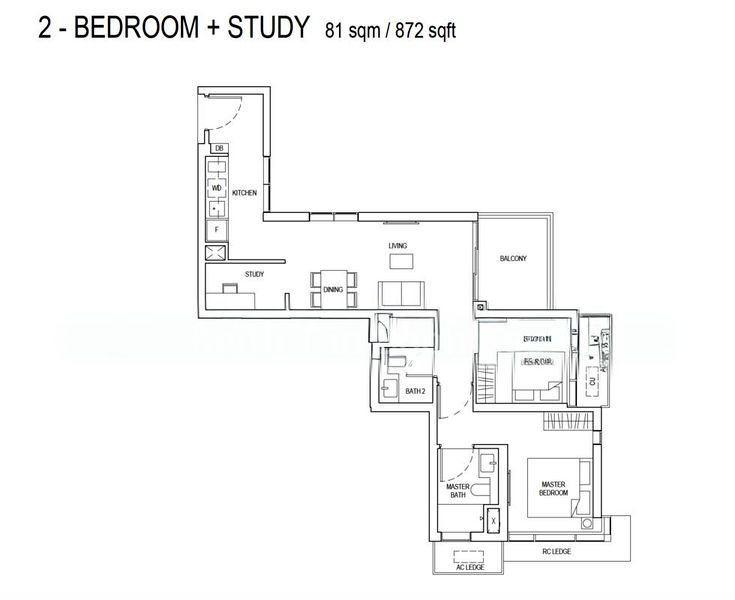 2 Bed Condo for Rent in  Newport Residences / Newport Tower - Image 10