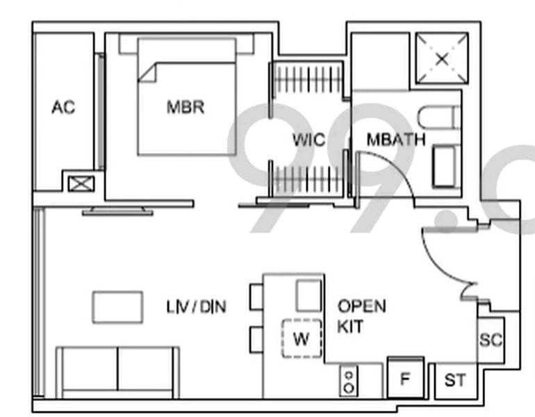 1 Bed Condo for Sale in Sky Vue - Image 6