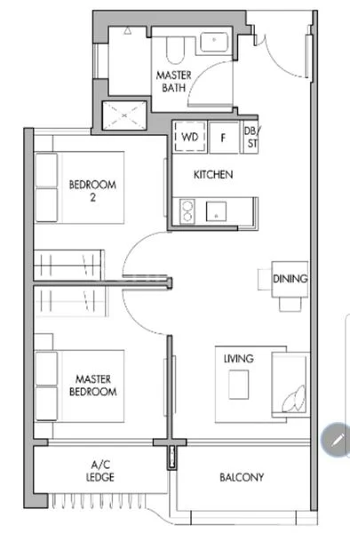 2 Bed Condo for Rent in  The Tre Ver - Image 6