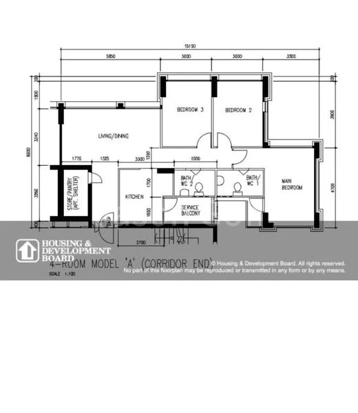 4 Room (4A) HDB for Sale in  699C Hougang Street 52 - Image 7