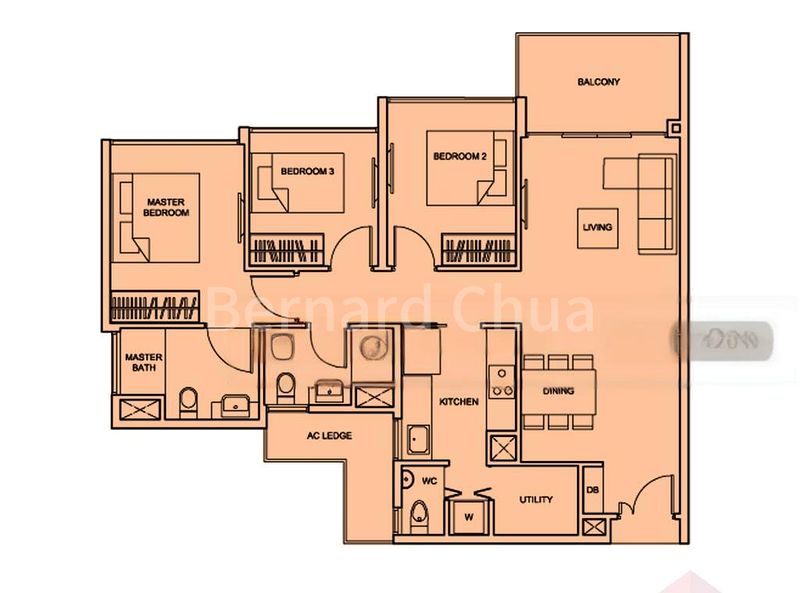 3 Bed Condo for Rent in  The Glades - Image 18