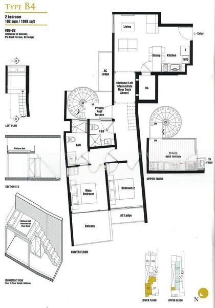 2 Bed Apartment (Condo) for Sale in  Ritz @ Farrer - Image 15
