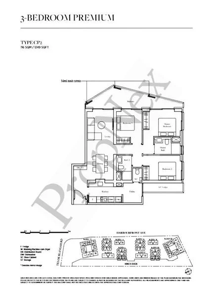 3 Bed Condo for Sale in The Reef At King's Dock - Image 8