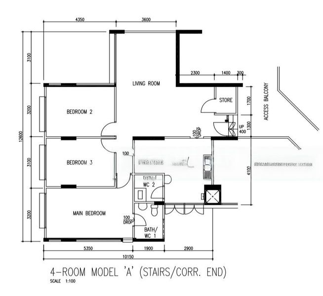 4 Room (4A) HDB for Sale in  447 Jurong West Street 42 - Image 9