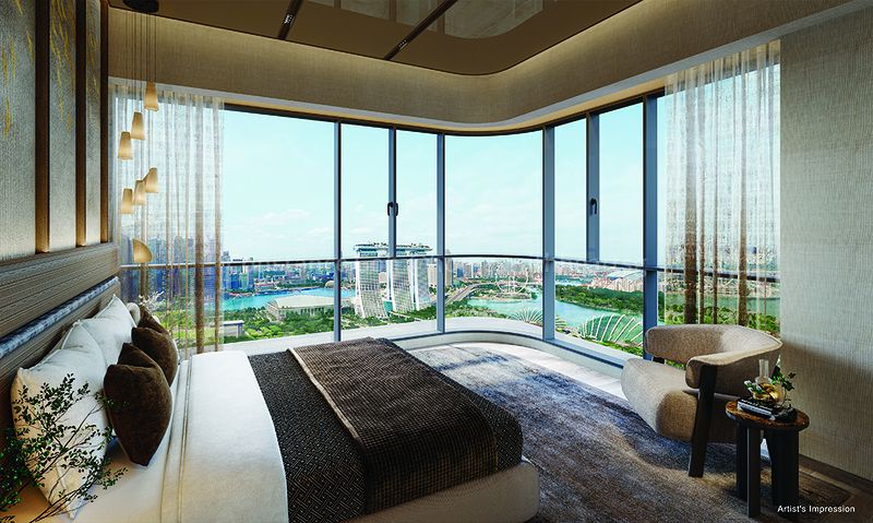 2 Bed Apartment (Condo) for Sale in One Marina Gardens - Image 2