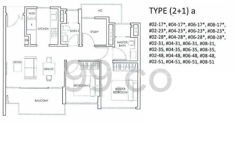 2+1 Bed Condo for Rent in The Inflora - Image 18