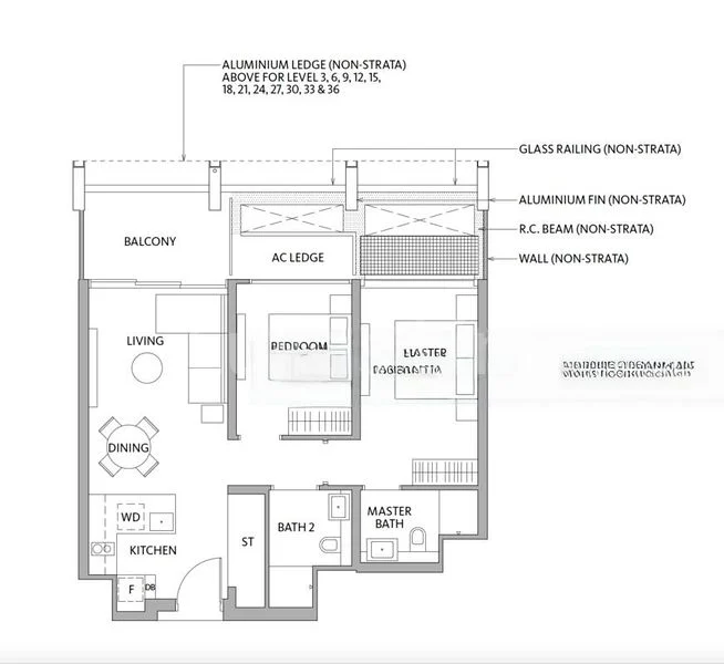 2 Bed Condo for Rent in  Riviere - Image 13