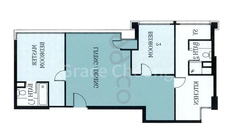 2 Bed Apartment (Condo) for Rent in UE Square - Image 19