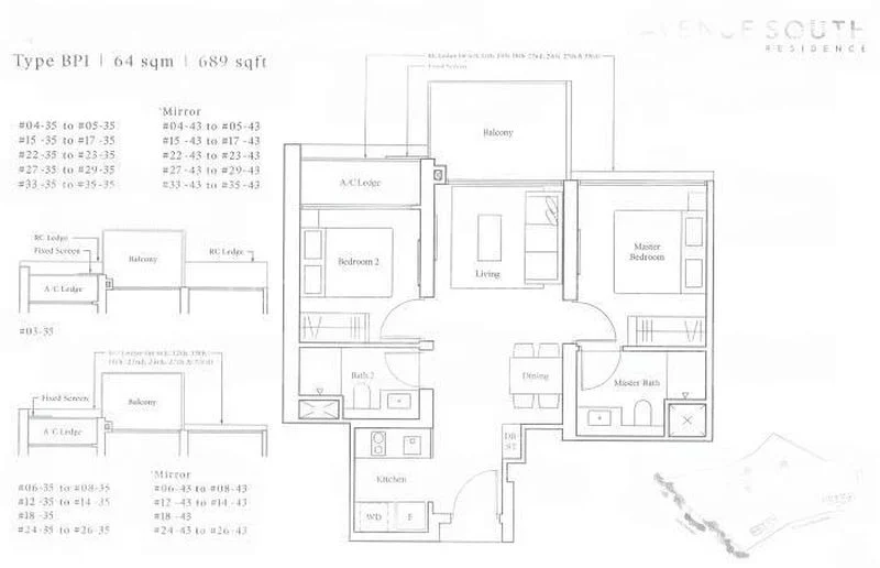 2 Bed Apartment (Condo) for Sale in Avenue South Residence - Image 7
