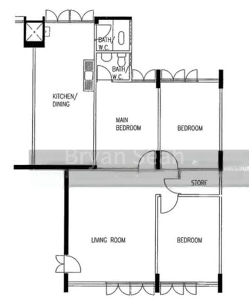 4 Room (4NG) HDB for Sale in  231 Ang Mo Kio Avenue 3 - Image 6