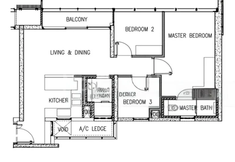 3 Bed Condo for Rent in Echelon - Image 14