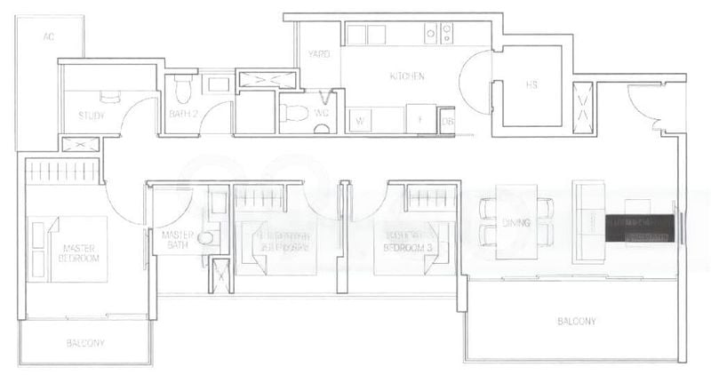 Common Room (Condo) for Rent in  Bartley Residences - Image 12