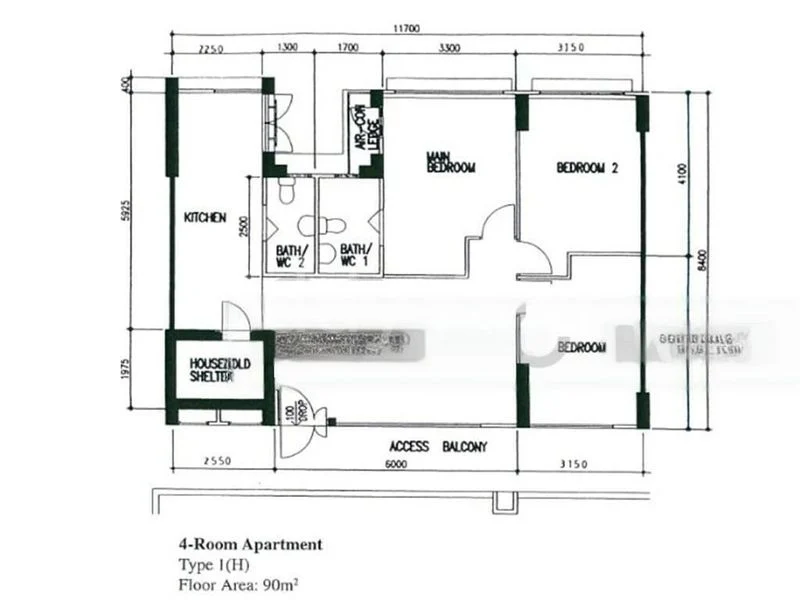 Common Room (HDB) for Rent in  672A Klang Lane - Image 10