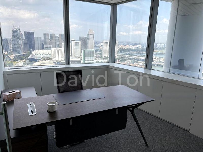 Office for Rent: Excellent Seaview, Fitted Office at Raffles Place - Image 1