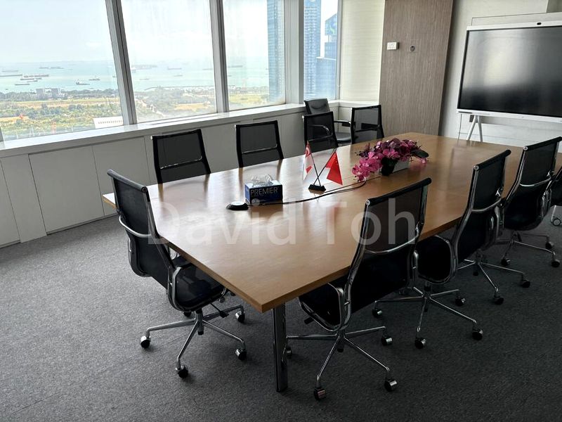 Office for Rent: Excellent Seaview, Fitted Office at Raffles Place - Image 2