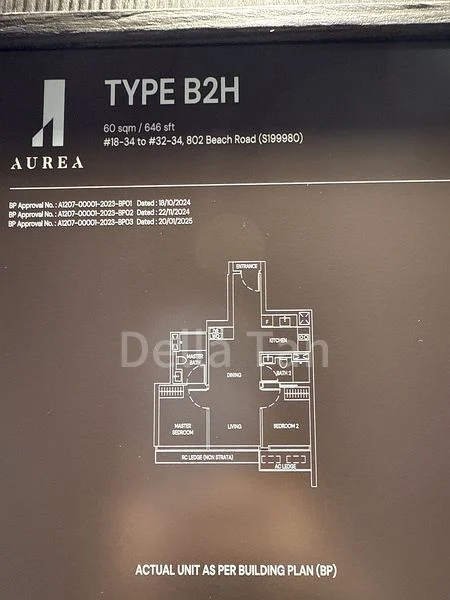 2 Bed Apartment (Condo) for Sale in  Aurea / The Golden Mile - Image 9