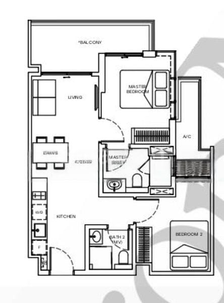 2 Bed Condo for Rent in  Mori - Image 18