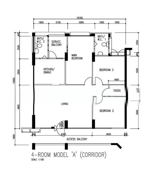 4 Room (4A) HDB for Rent in  786C Woodlands Drive 60 - Image 16