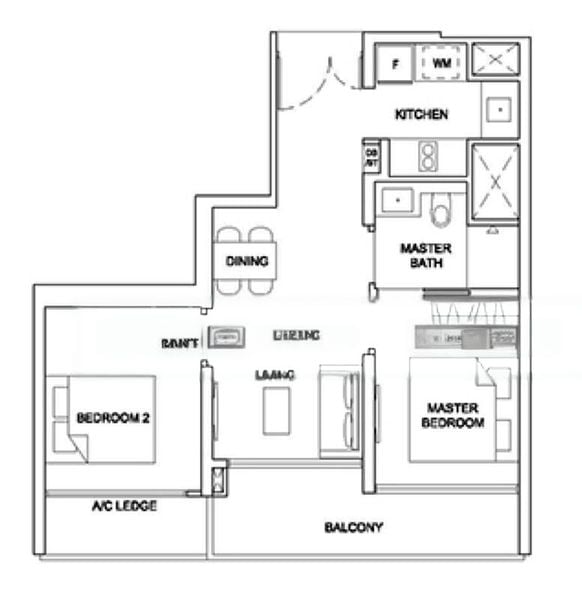 2 Bed Condo for Sale in  Stirling Residences - Image 8