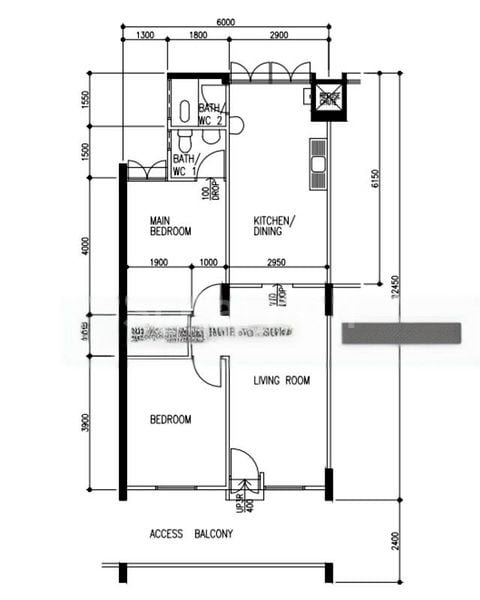 3 Room (3NG) HDB for Sale in  182 Ang Mo Kio Avenue 5 - Image 6