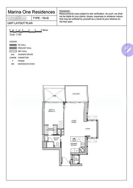 1 Bed Condo for Sale in  Marina One/ The Heart - Image 19