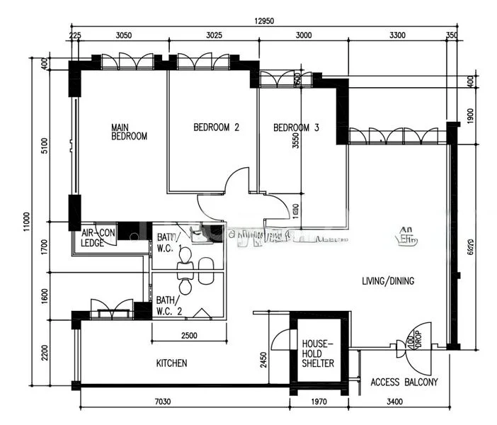 5 Room (5A) HDB for Sale in  20 Jalan Membina - Image 12
