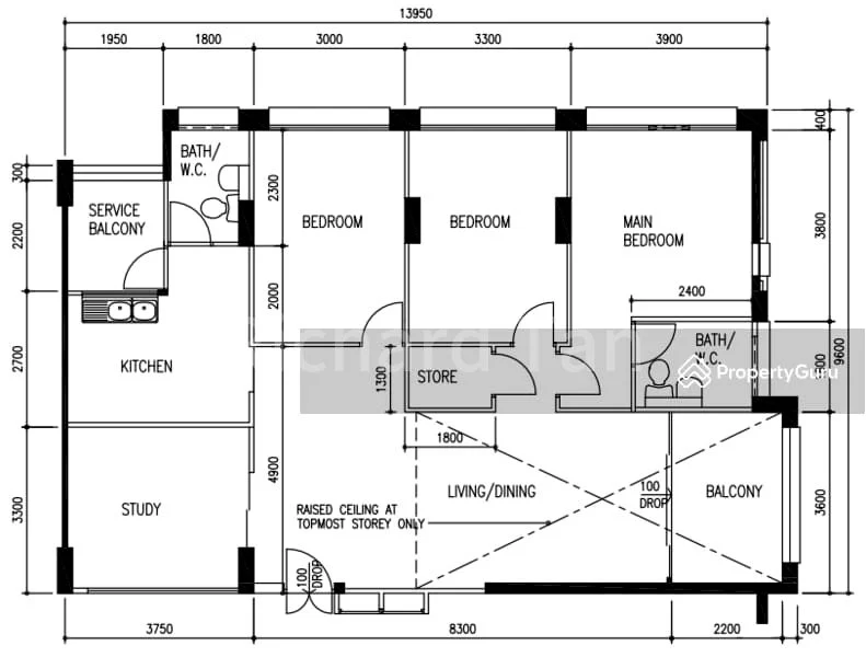 5 Room (5I) HDB for Sale in 857 Woodlands Street 83 - Image 6