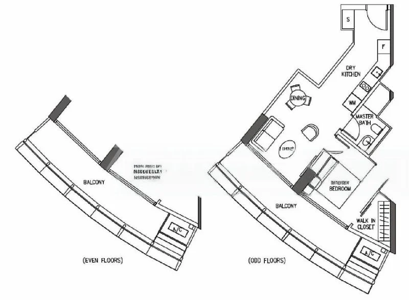 1 Bed Apartment (Condo) for Rent in Duo Residences / Duo Tower/Duo Galleria - Image 4