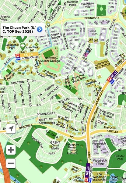 2+1 Bed Condo for Sale in Chuan Park - Image 2