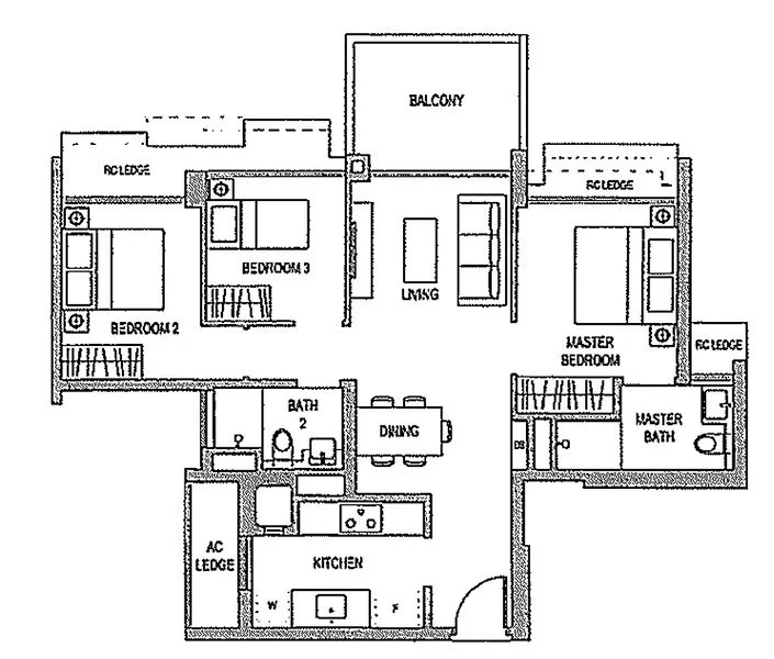 3 Bed Executive Condo for Sale in The Topiary - Image 9