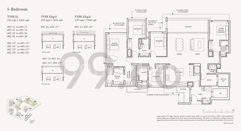 5 Bed Condo for Sale in Watten House - Image 19