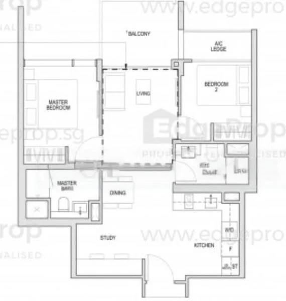 2 Bed Condo for Rent in  Kent Ridge Hill Residences - Image 11