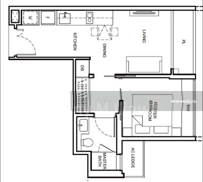 1 Bed Condo for Rent in  Coco Palms - Image 11