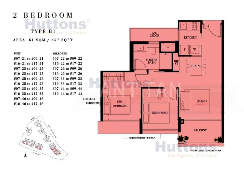 2 Bed Condo for Rent in  Botanique At Bartley - Image 7