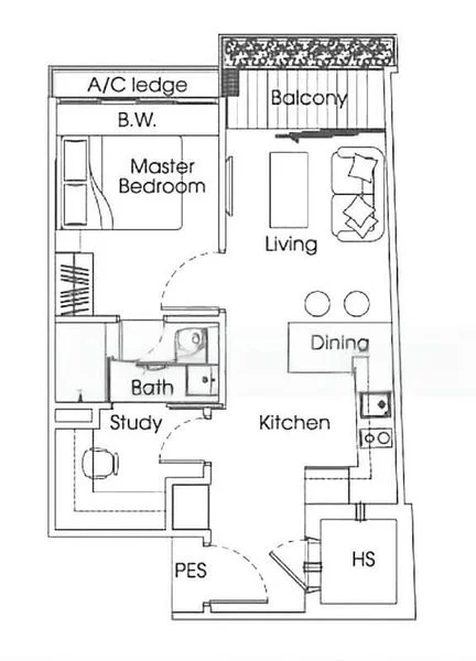 1 Bed Apartment (Condo) for Sale in  Citigate Residence - Image 12