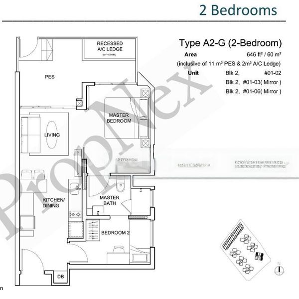 2 Bed Condo for Sale in  Kovan Regency - Image 9