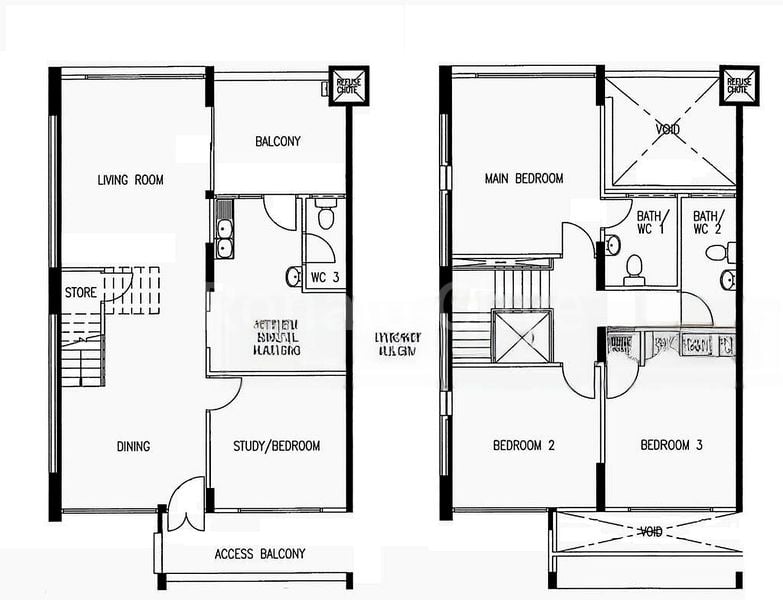Maisonette HDB for Sale in  424 Serangoon Central - Image 12