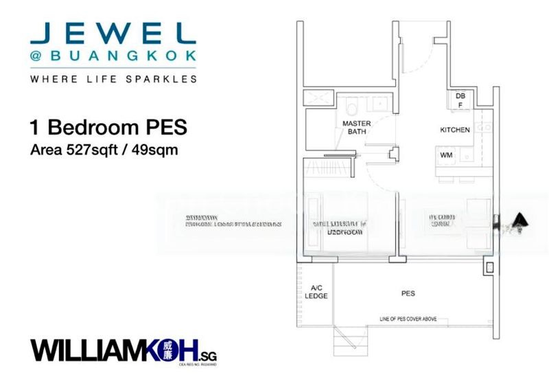 1 Bed Condo for Rent in  Jewel @ Buangkok - Image 5