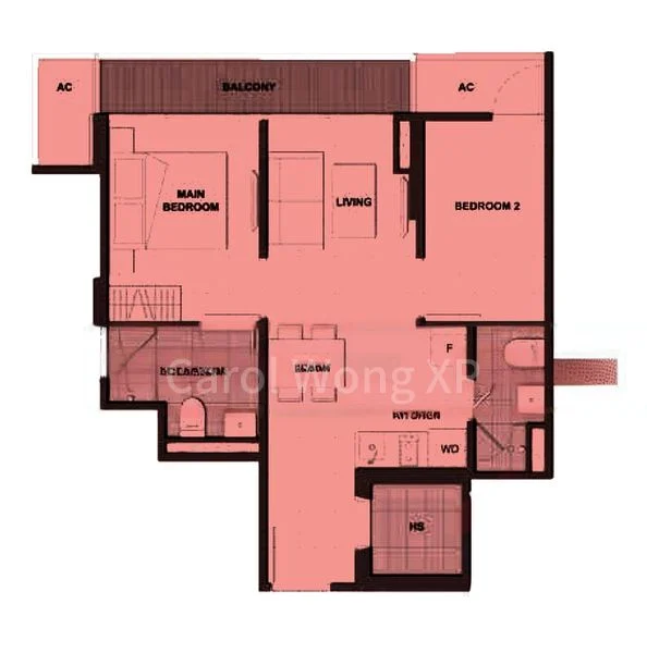 2 Bed Condo for Rent in  Forte Suites - Image 19