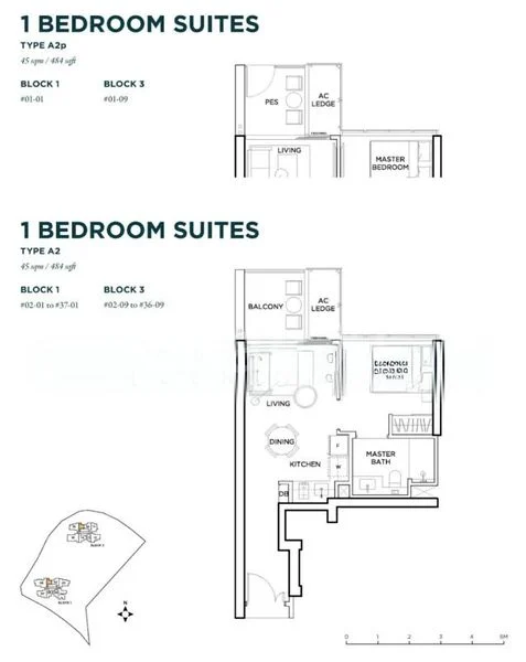 1 Bed Condo for Rent in  Gem Residences - Image 14