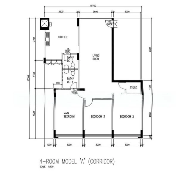 4 Room (4A) HDB for Sale in  109 Mcnair Road - Image 18