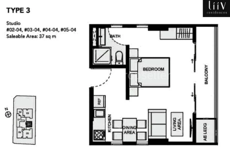 1 Bed Apartment (Condo) for Sale in Liiv Residences - Image 11