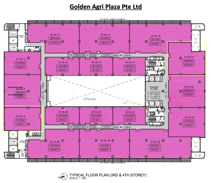 Golden Agri Plaza: Light Industrial (B1) for Rent - Image 2