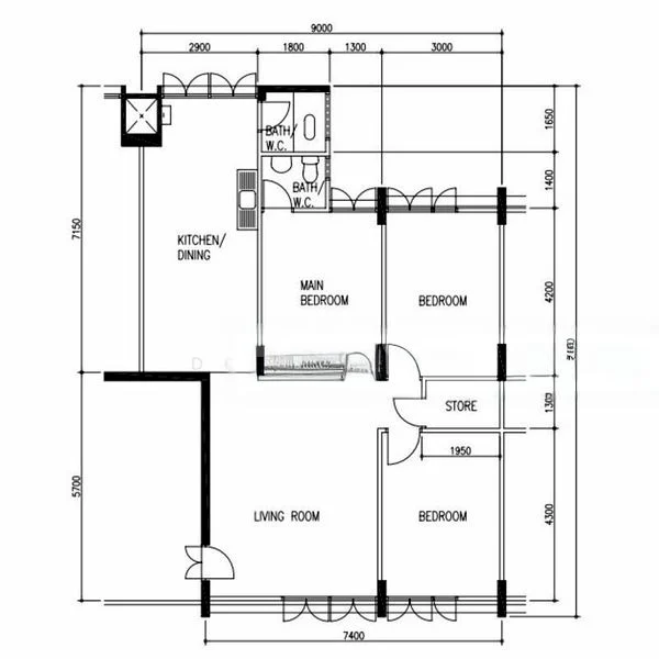 4 Room (4NG) HDB for Sale in  427 Bedok North Road - Image 9