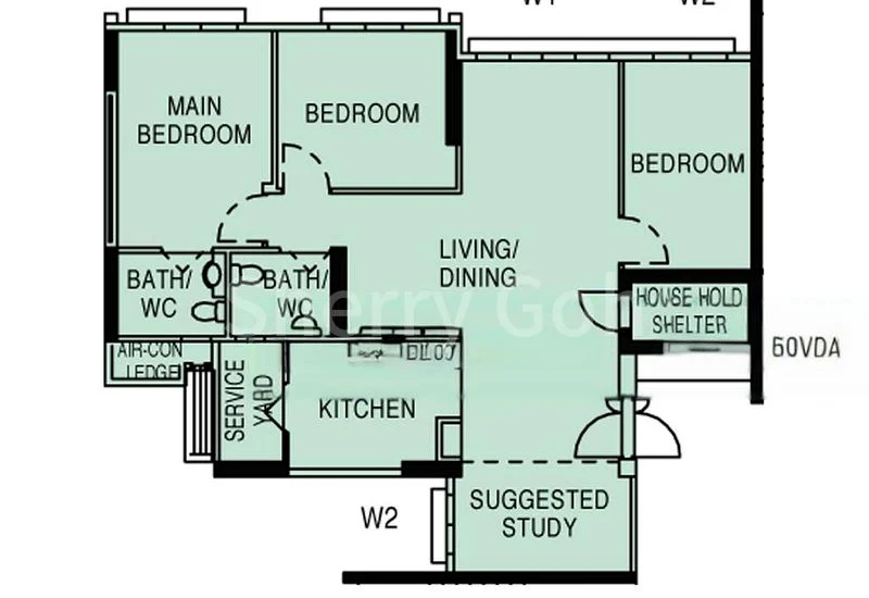 5 Room (5A) HDB for Sale in 406C Northshore Drive - Image 16